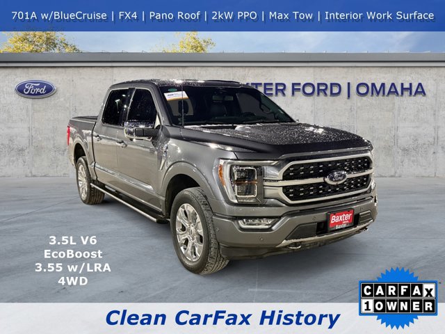 Certified 2023 Ford F150 Platinum w/ Equipment Group 701A High image 1