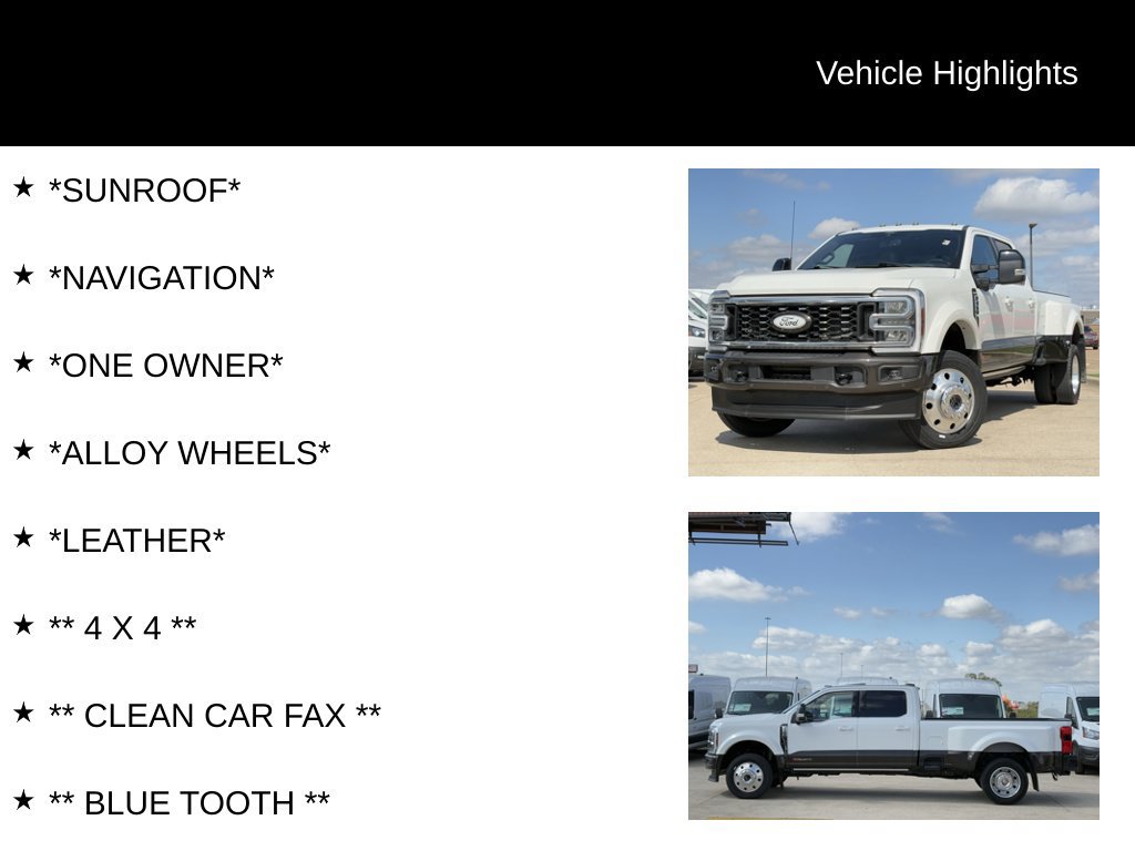 Certified 2024 Ford F450 King Ranch w/ FX4 Off-Road Package AWD/4WD image 4