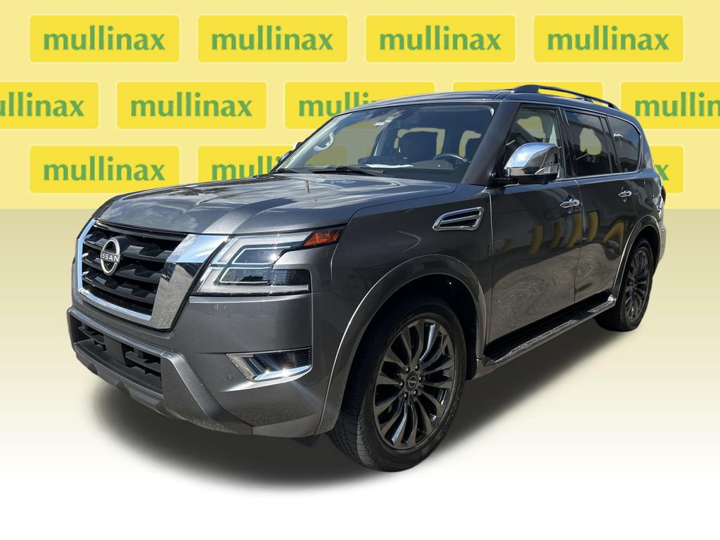 Used 2023 Nissan Armada Platinum w/ Captain's Chairs Package RWD image 6