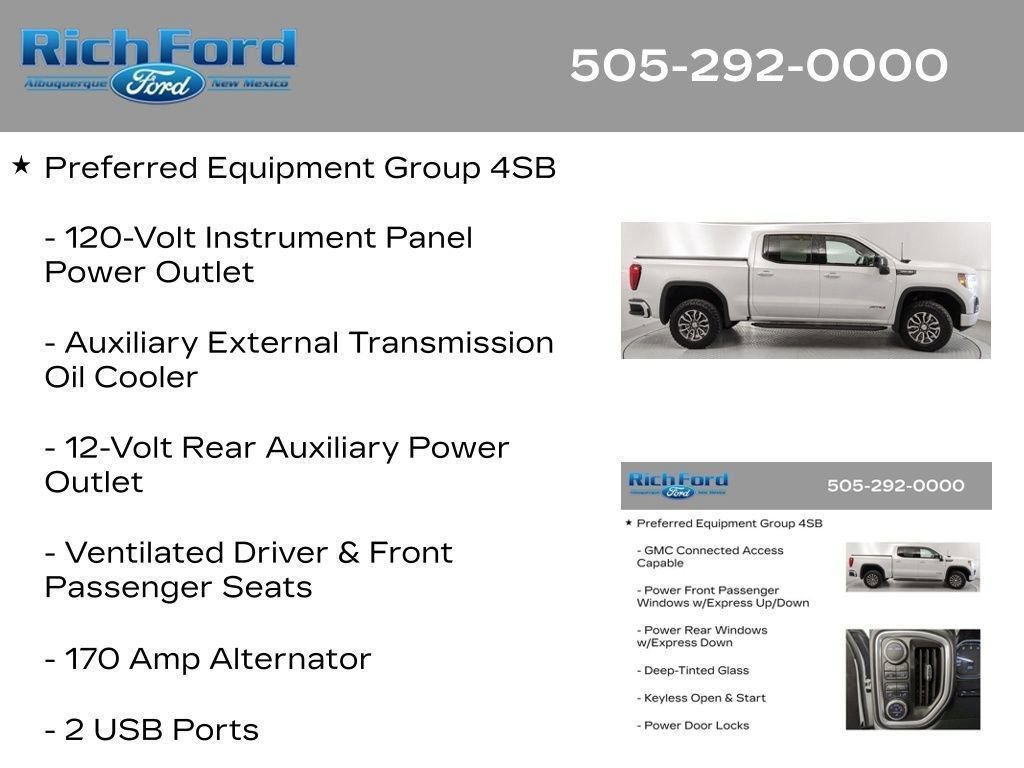 Used 2021 GMC Sierra 1500 AT4 w/ AT4 Value Package AWD/4WD image 96
