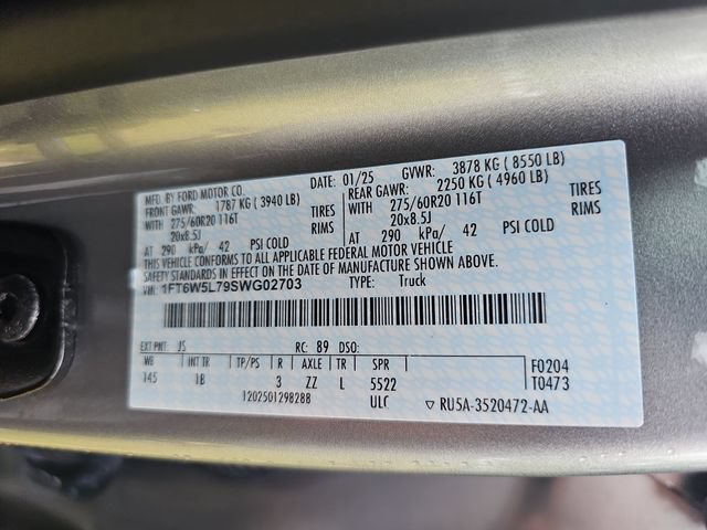 Certified 2025 Ford F150 Lightning Lariat AWD/4WD image 34