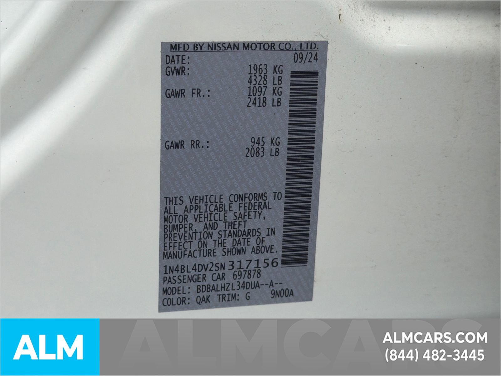 Used 2025 Nissan Altima 2.5 SV FWD image 37
