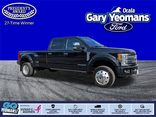 Certified 2018 Ford F450 Platinum w/ Platinum Ultimate Package image 1
