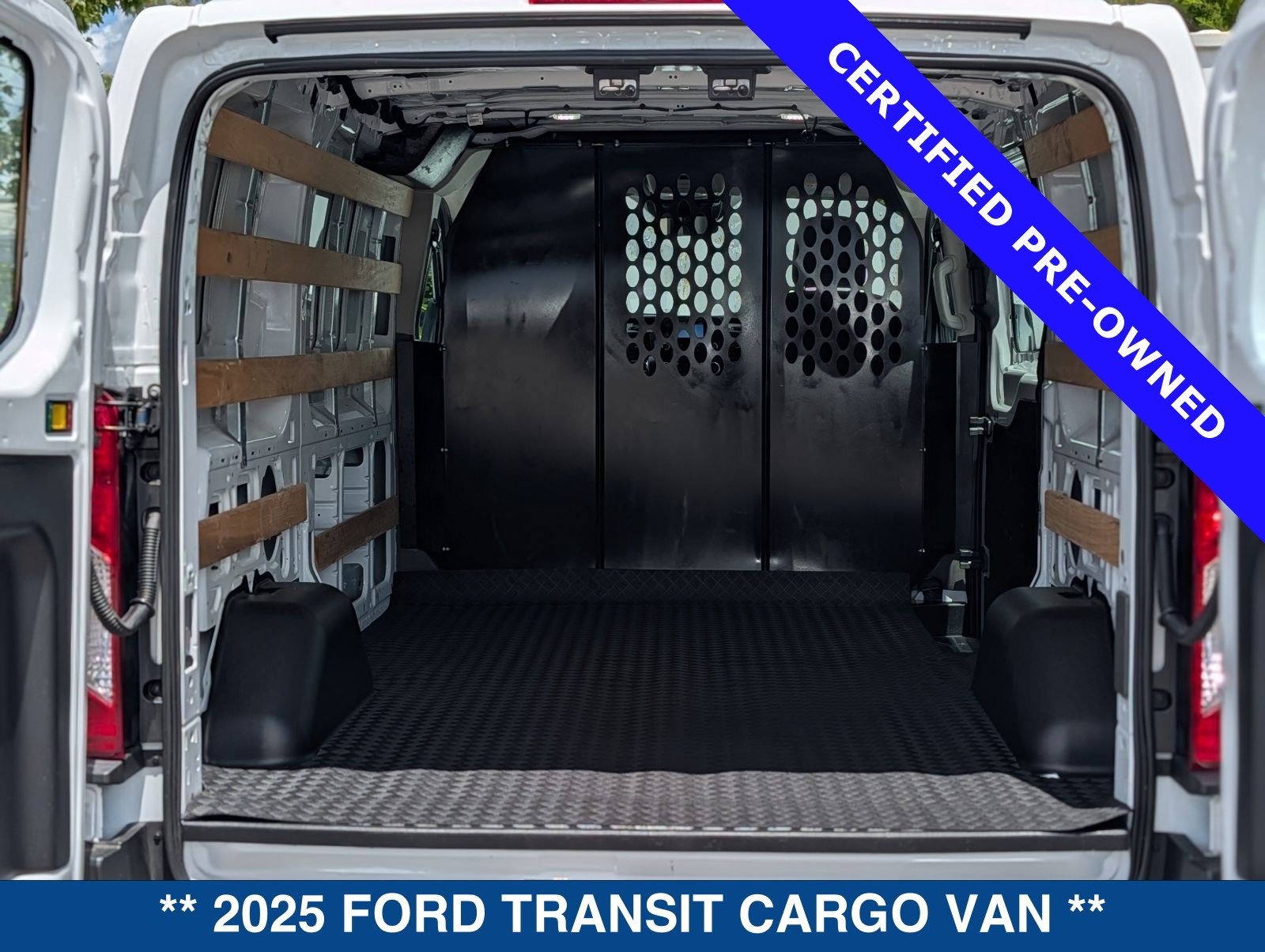 Certified 2025 Ford Transit 250 Low Roof w/ Exterior Upgrade Package RWD image 14