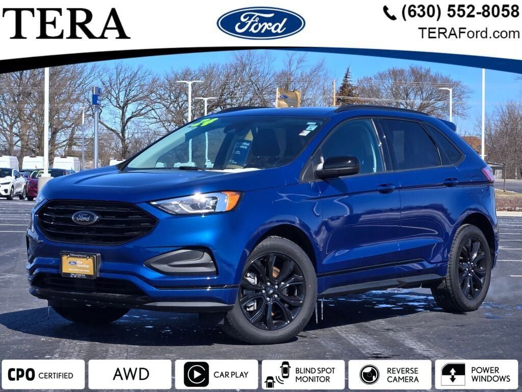 Certified 2024 Ford Edge SE w/ Black Appearance Package