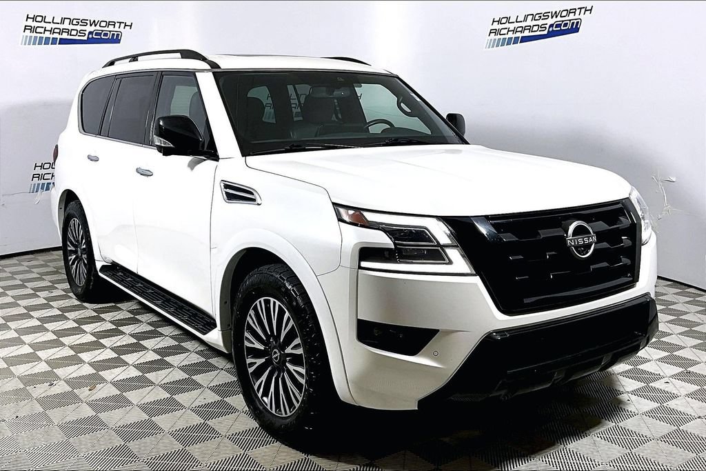 Used 2023 Nissan Armada SL w/ Midnight Edition Package RWD image 3