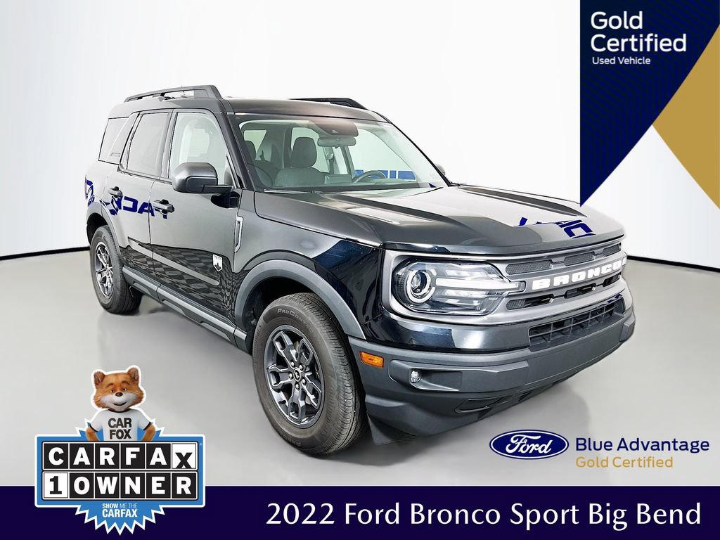 Certified 2022 Ford Bronco Sport Big Bend w/ Convenience Package