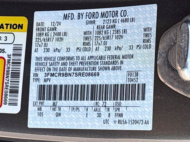 Certified 2025 Ford Bronco Sport Big Bend AWD/4WD image 32