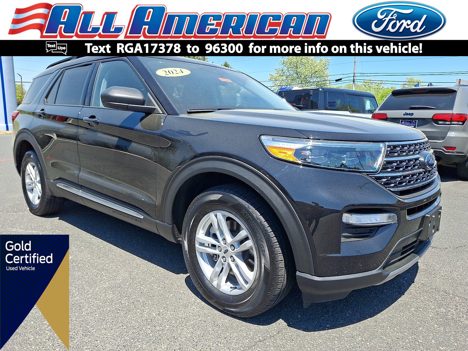 Certified 2024 Ford Explorer XLT w/ Equipment Group 202A