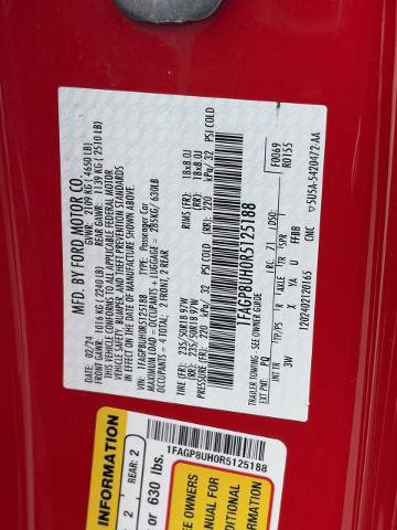 Certified 2024 Ford Mustang Premium RWD image 32