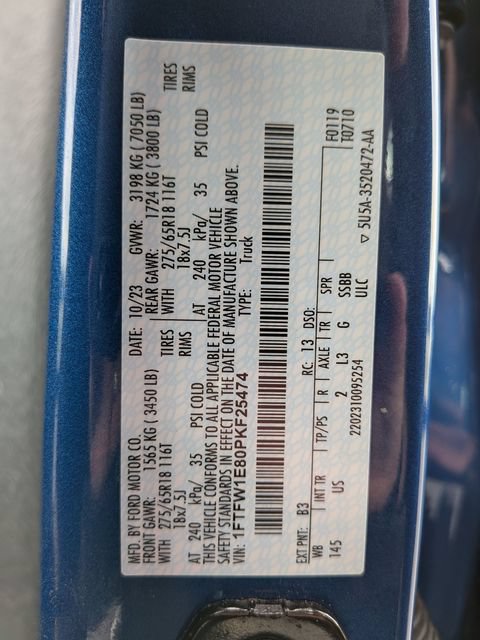 Certified 2023 Ford F150 XLT w/ Equipment Group 302A High AWD/4WD image 23
