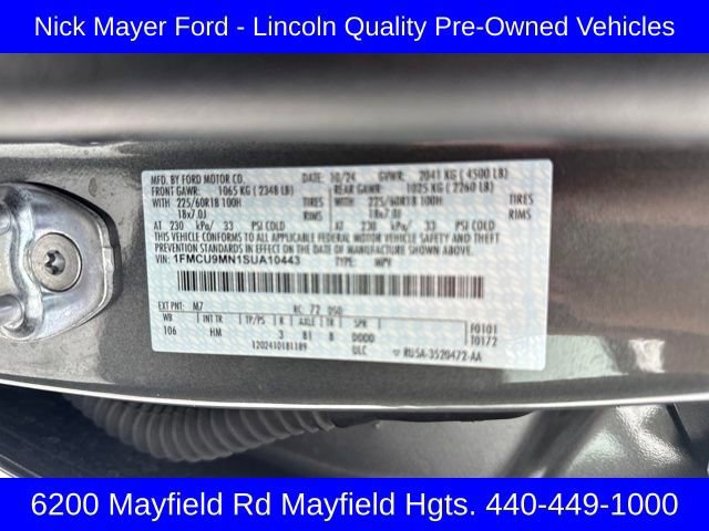 Certified 2025 Ford Escape ST-Line image 23