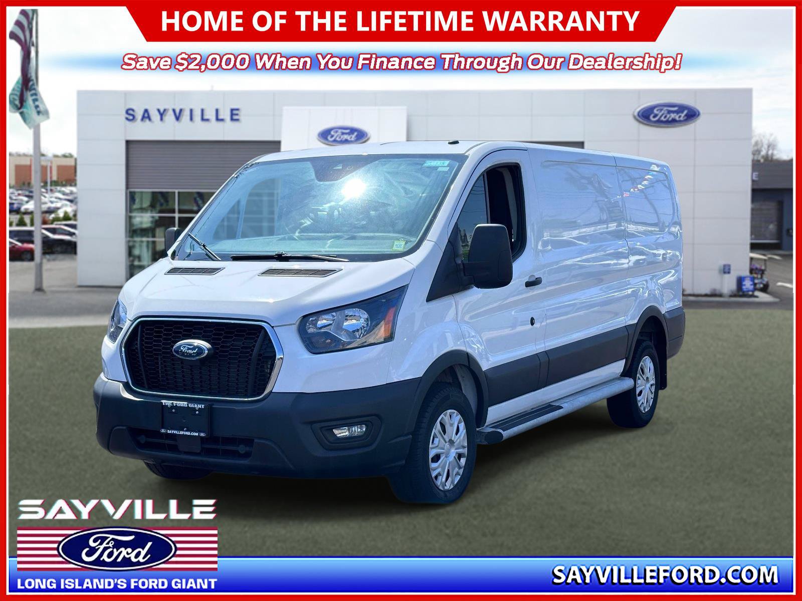 Certified 2025 Ford Transit 250 Low Roof w/ Exterior Upgrade Package RWD image 1