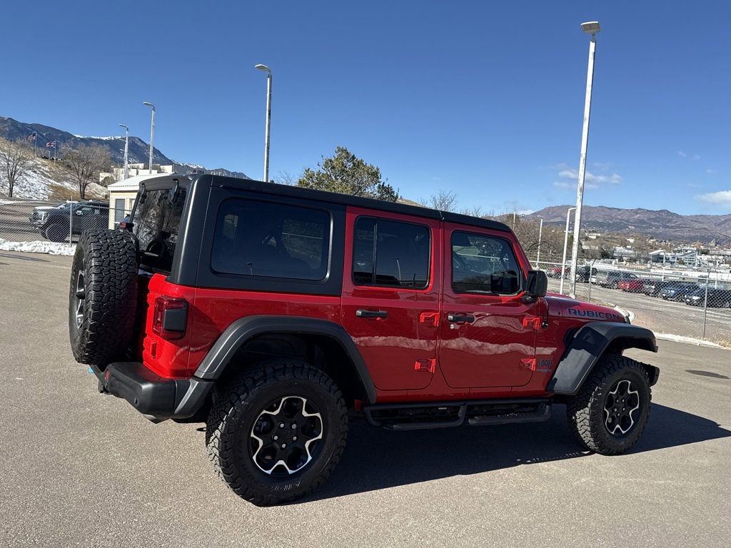 Used 2021 Jeep Wrangler Unlimited Rubicon 4xe w/ Dual Top Group image 8