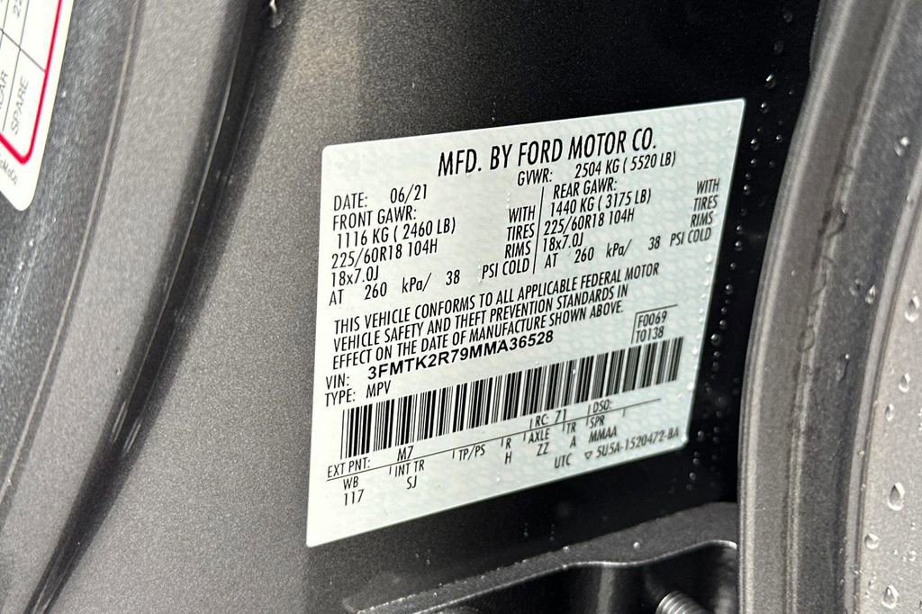 Certified 2021 Ford Mustang Mach-E California Route 1 image 31