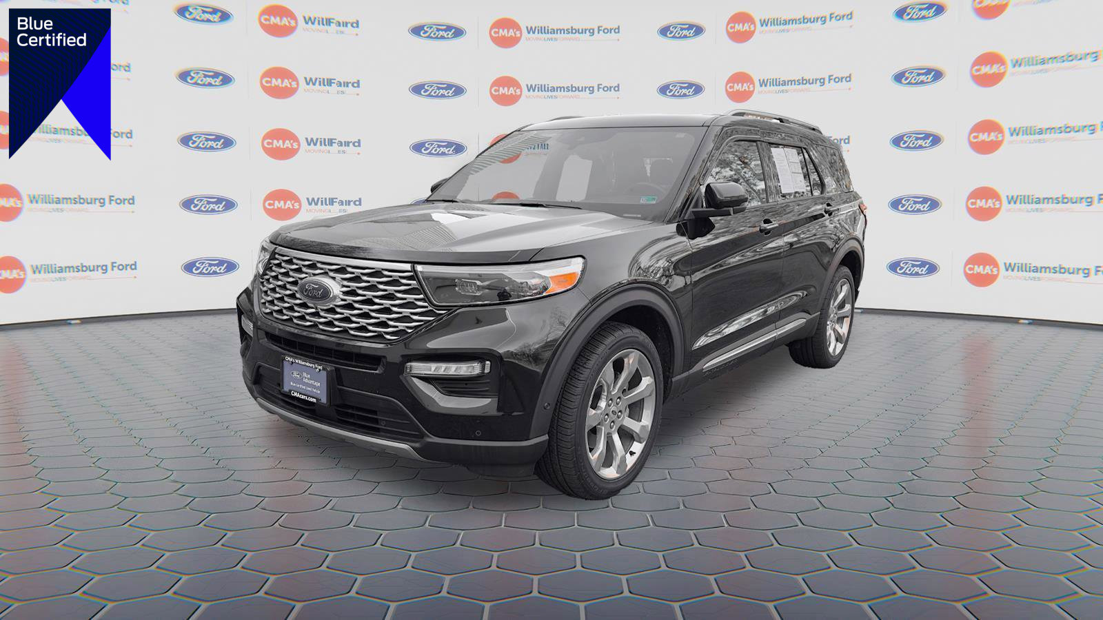 Certified 2020 Ford Explorer Platinum w/ Premium Technology Package