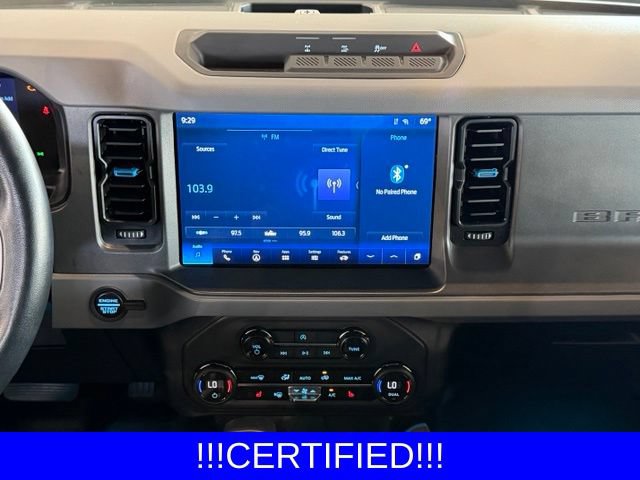 Certified 2024 Ford Bronco Black Diamond AWD/4WD image 17