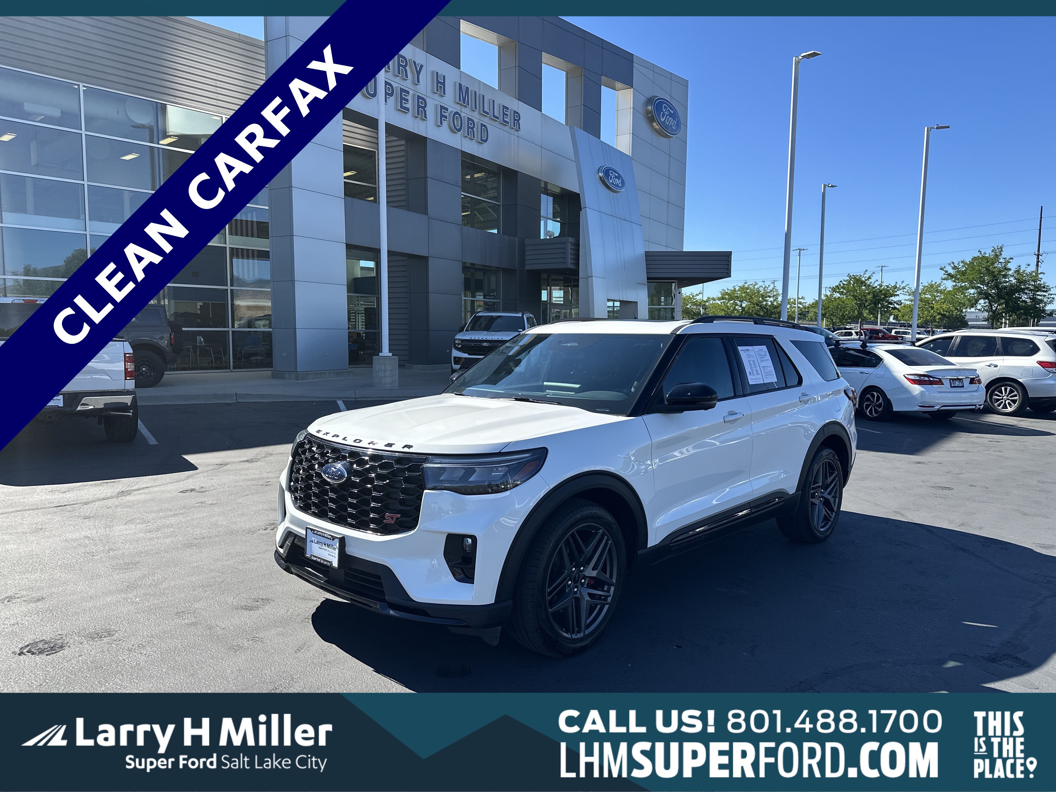 Certified 2025 Ford Explorer ST w/ Sun And Sound Package