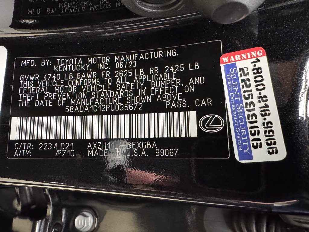 Used 2023 Lexus ES 300h w/ Premium Package FWD image 29