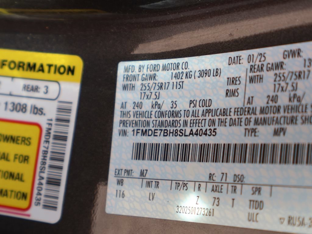 Certified 2025 Ford Bronco Big Bend AWD/4WD image 40