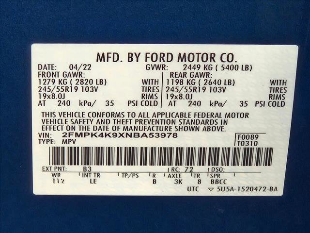 Certified 2022 Ford Edge Titanium image 22