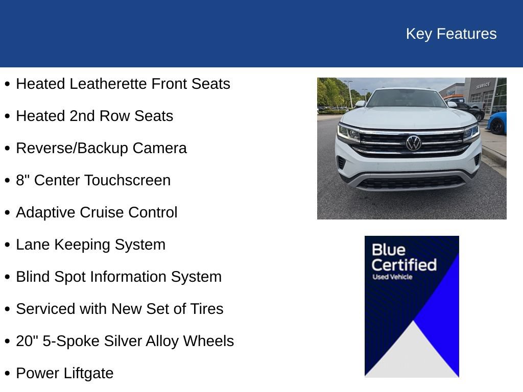 Used 2021 Volkswagen Atlas Cross Sport SE FWD image 9