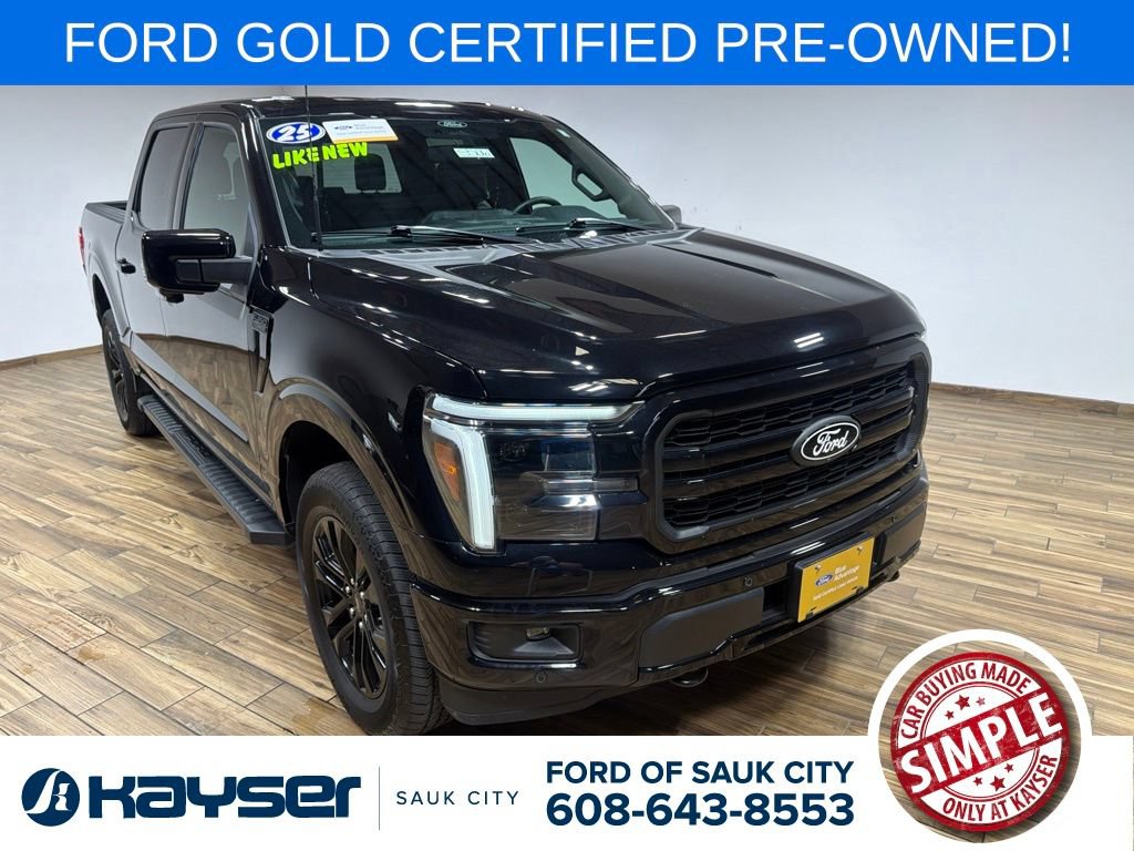 Certified 2025 Ford F150 Lariat AWD/4WD 360° Tour