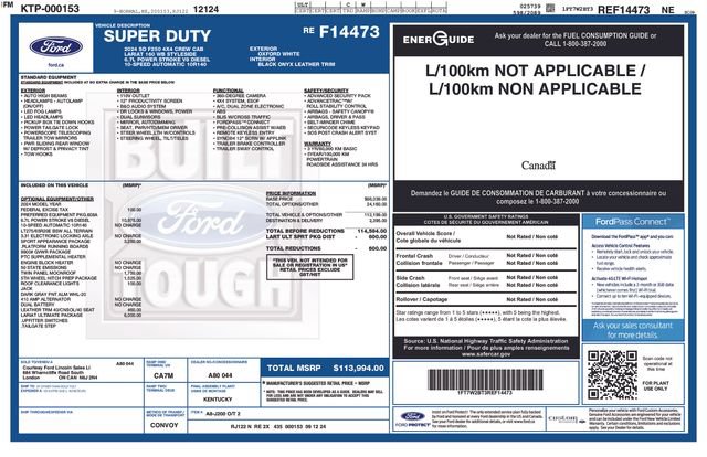 Certified 2024 Ford F250 Lariat w/ Lariat Ultimate Package AWD/4WD image 38