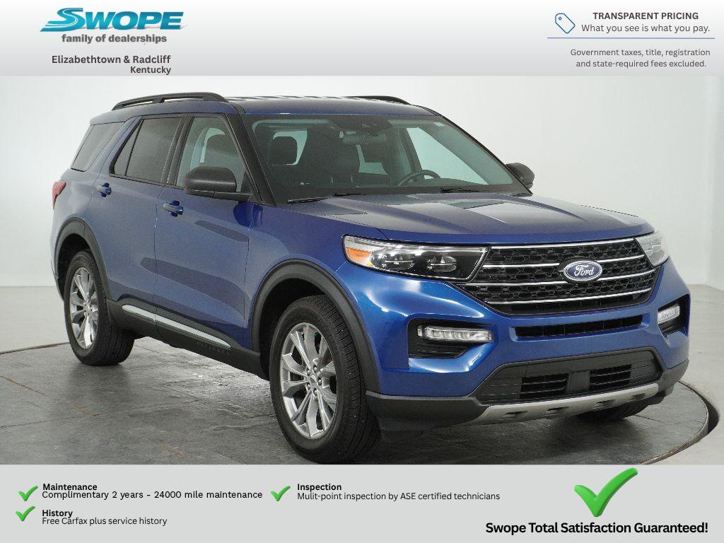 Certified 2022 Ford Explorer XLT w/ Equipment Group 202A AWD/4WD image 1