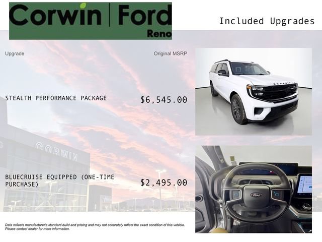 Certified 2025 Ford Expedition Max Platinum w/ Stealth Performance Package AWD/4WD image 3