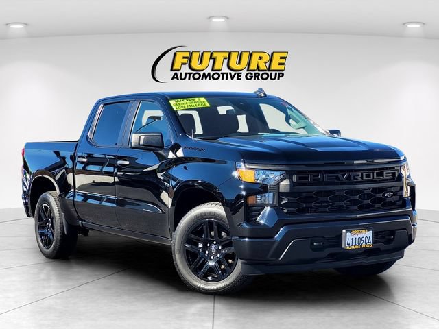 Used 2024 Chevrolet Silverado 1500 Custom w/ LPO, Dark Essentials Package RWD image 1