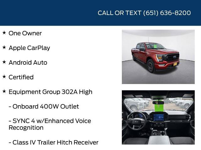 Certified 2023 Ford F150 XLT w/ Equipment Group 302A High AWD/4WD image 6