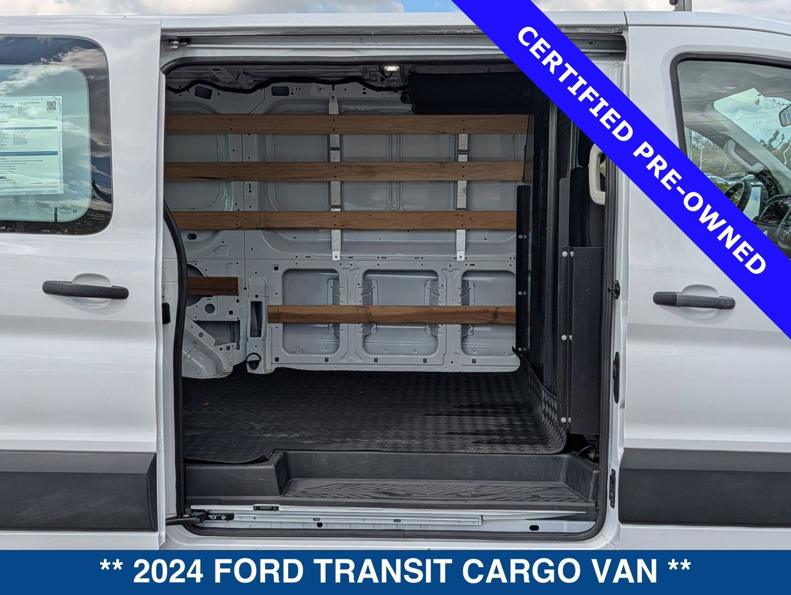 Certified 2024 Ford Transit 250 Low Roof w/ Exterior Upgrade Package image 13