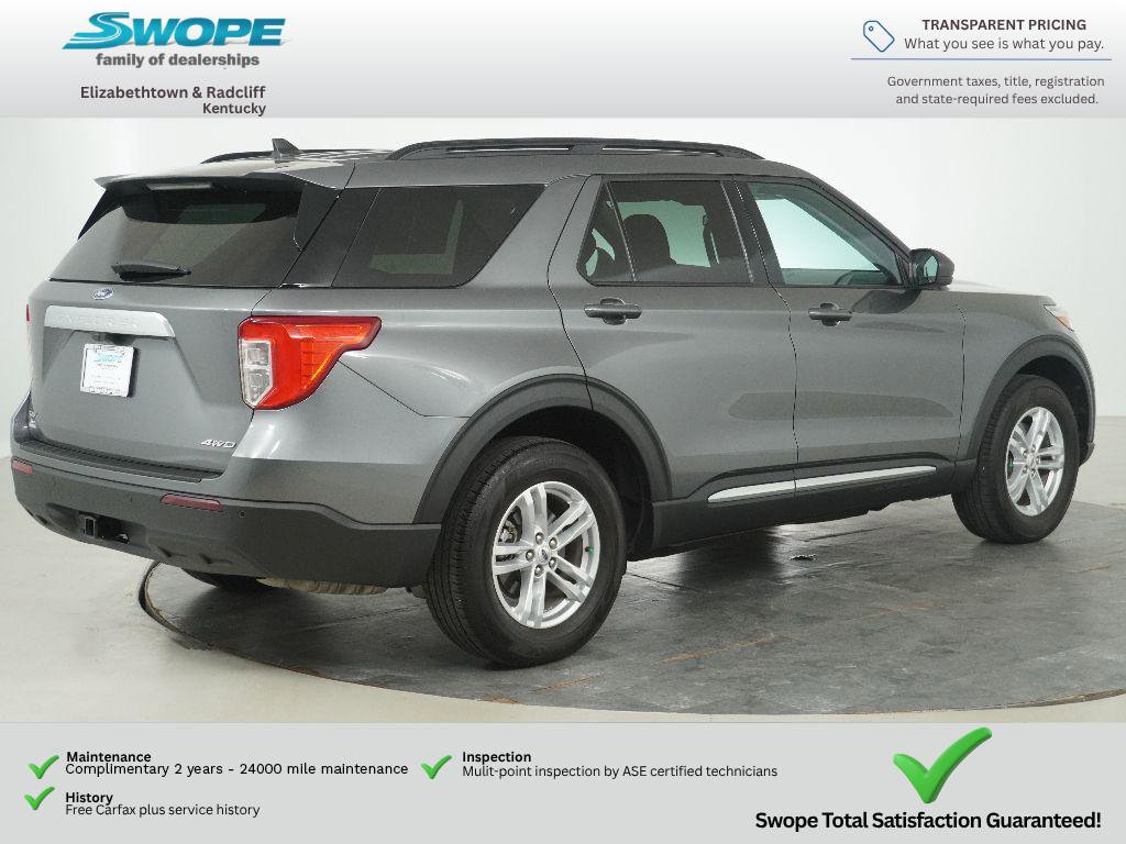Certified 2024 Ford Explorer XLT w/ Class IV Trailer Tow Package AWD/4WD image 4