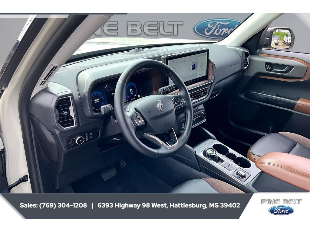 Certified 2025 Ford Bronco Sport Outer Banks w/ Outer Banks Tech Package+ AWD/4WD image 12