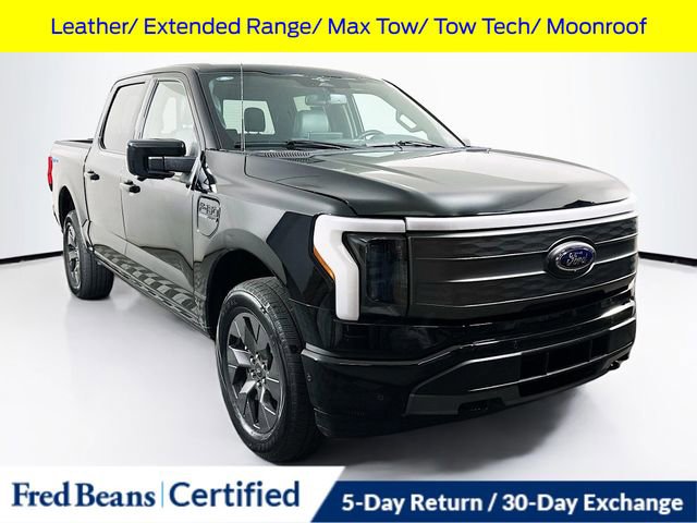 Certified 2023 Ford F150 Lightning Lariat w/ Equipment Group 511A High