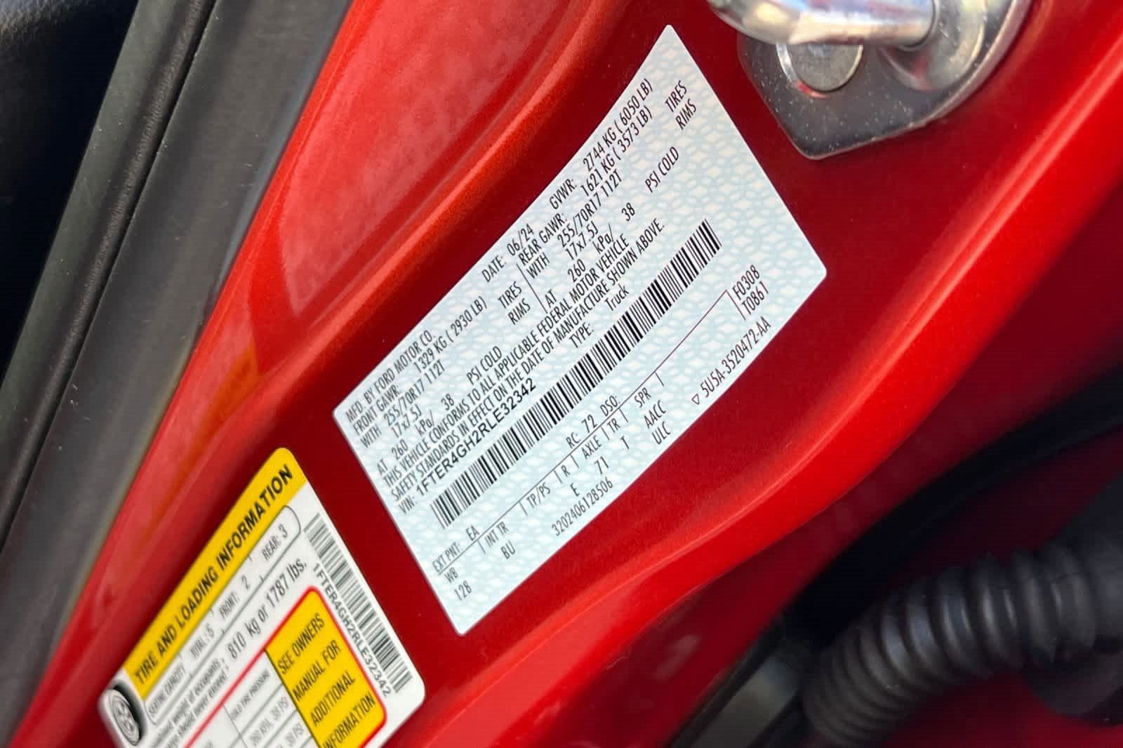 Certified 2024 Ford Ranger XLT w/ Equipment Group 301A High image 29