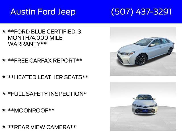 Used 2018 Toyota Avalon XLE Plus image 9