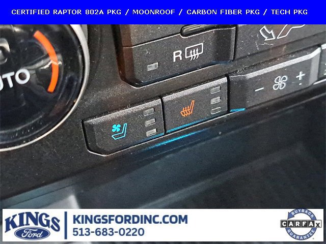 Certified 2018 Ford F150 Raptor w/ Equipment Group 802A Luxury image 15