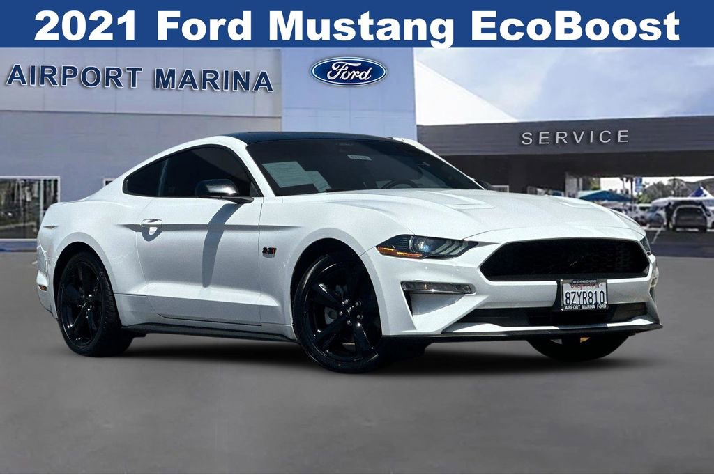 Certified 2021 Ford Mustang Coupe w/ Equipment Group 101A RWD image 2