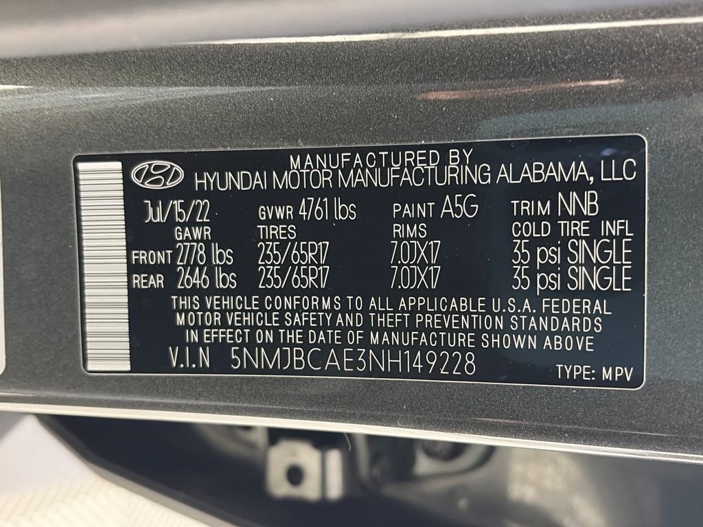 Used 2022 Hyundai Tucson SEL AWD/4WD image 9