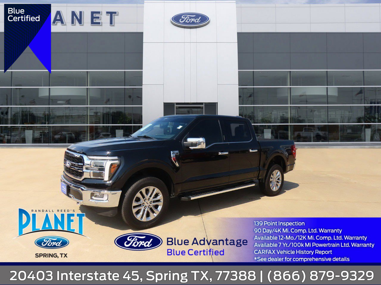 Certified 2024 Ford F150 Lariat w/ FX4 Off-Road Package