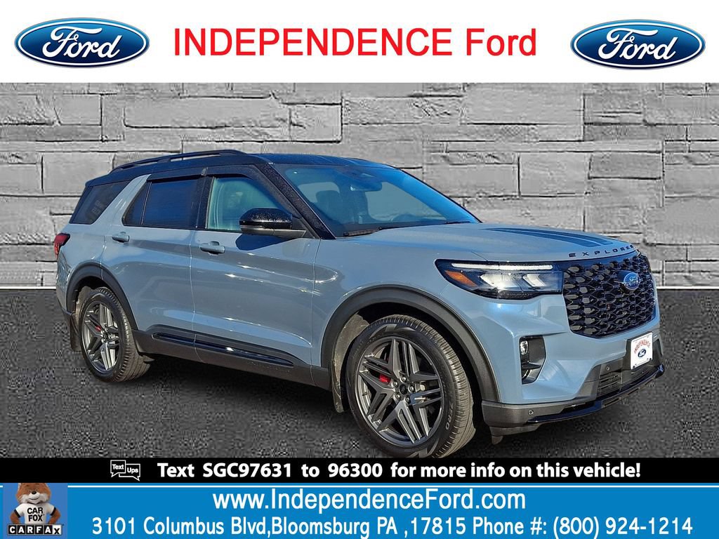 Certified 2025 Ford Explorer ST AWD/4WD image 1