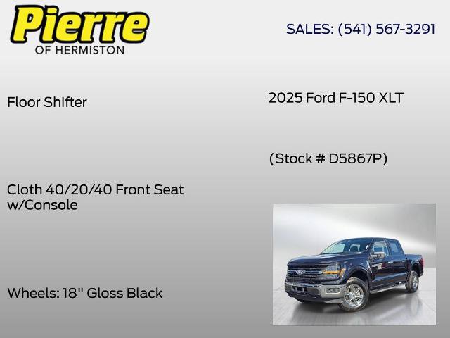 Certified 2025 Ford F150 XLT w/ Equipment Group 301A Standard AWD/4WD image 32