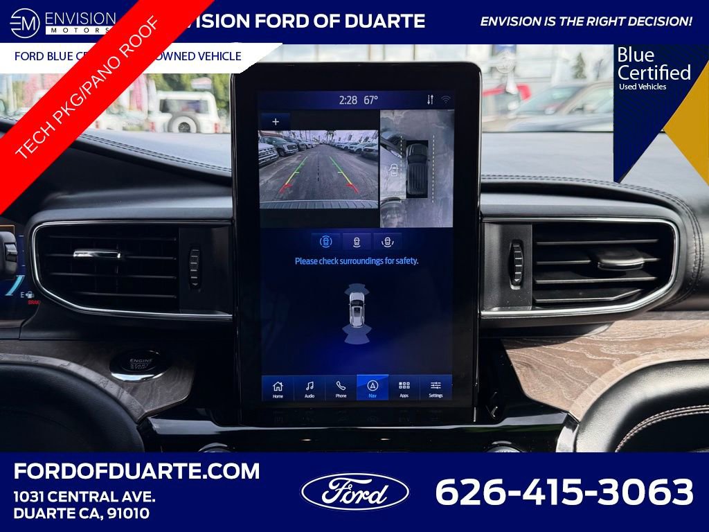 Certified 2023 Ford Explorer Platinum w/ Technology Package AWD/4WD image 25