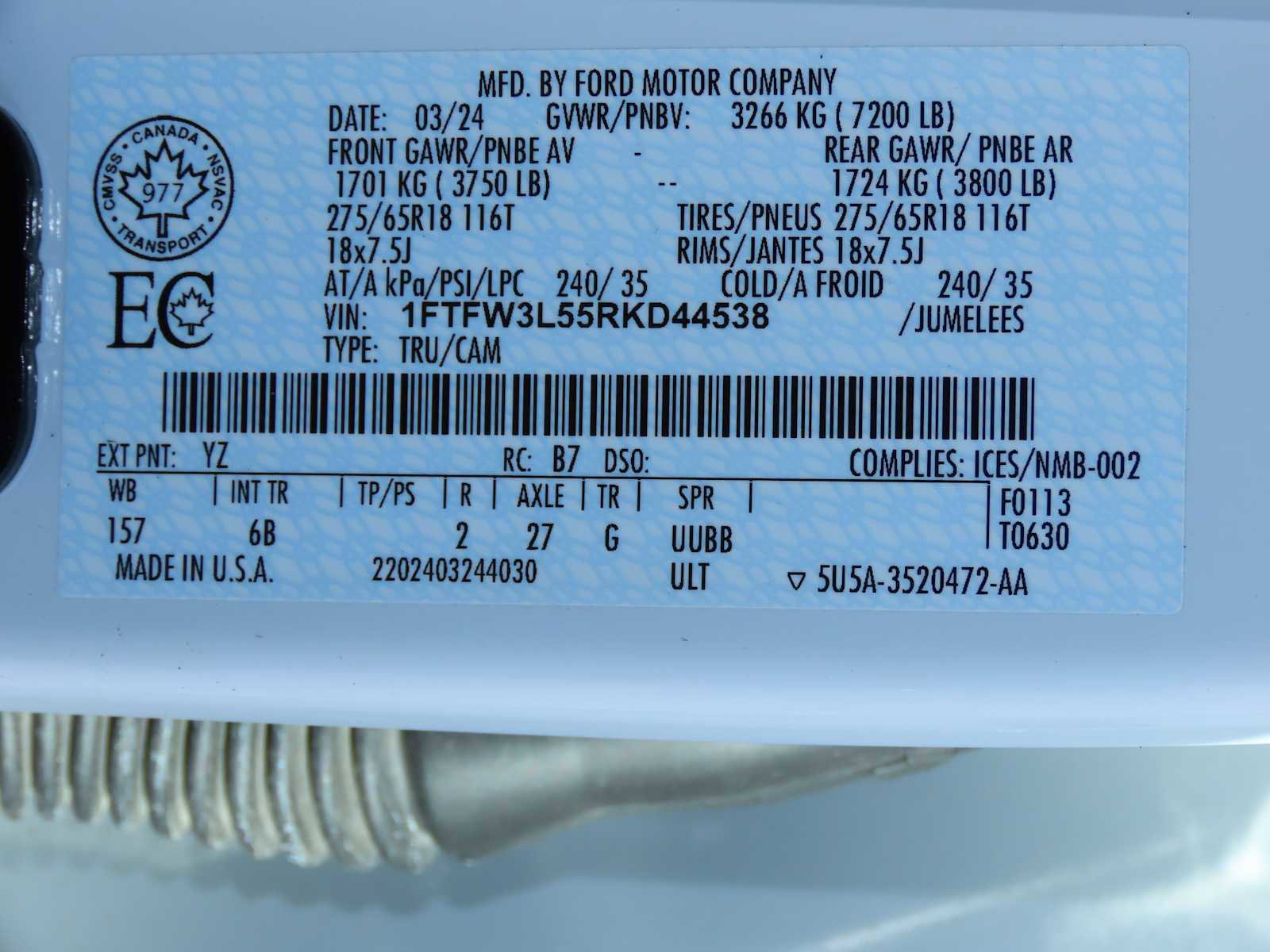 Certified 2024 Ford F150 XLT image 36