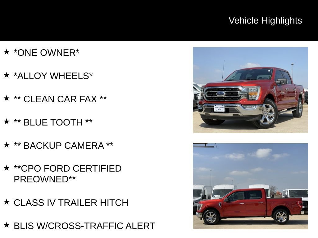 Certified 2023 Ford F150 XLT w/ Equipment Group 302A High image 9