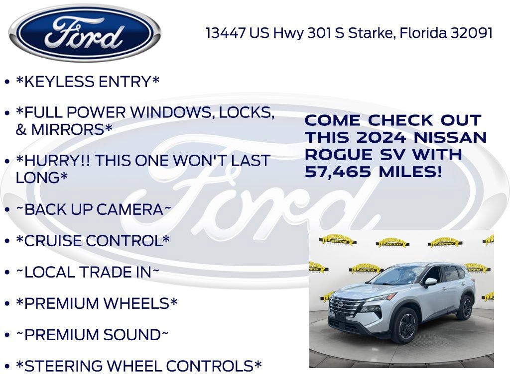 Used 2024 Nissan Rogue SV AWD/4WD image 10