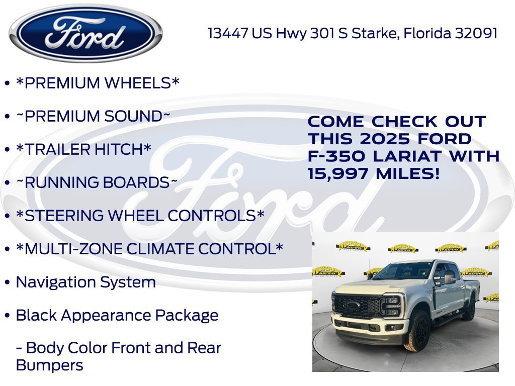 Certified 2025 Ford F350 Lariat w/ Lariat Ultimate Package AWD/4WD image 17
