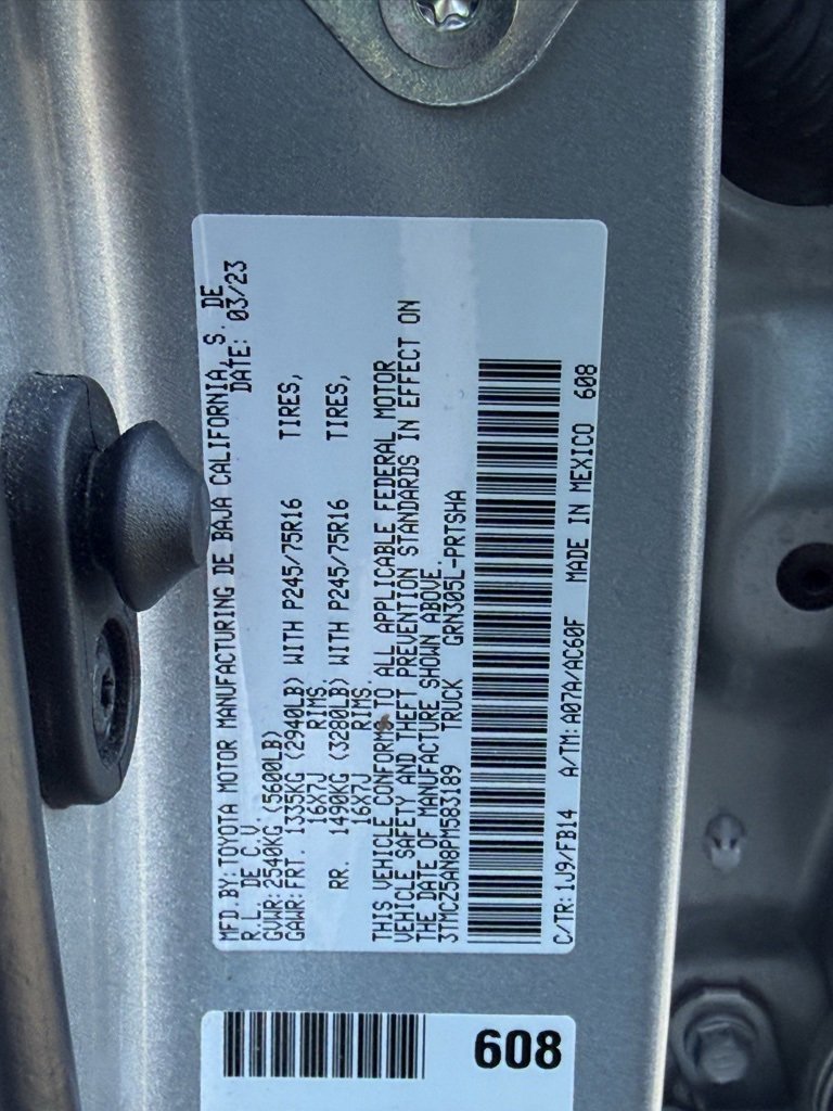 Used 2023 Toyota Tacoma SR image 33